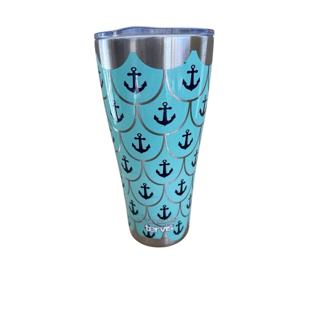 TERVIS‎ 30 OZ. TUMBLER  Maritime Anchor 24HRS COLD 8 HRS HOT DESIGN BY TERVIS